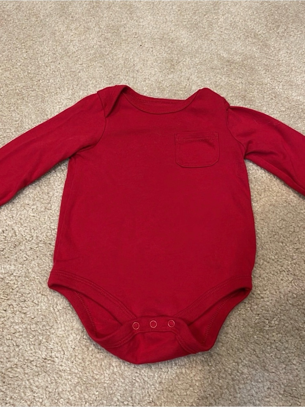Boys 3-6 months cat & jack long sleeve onesie